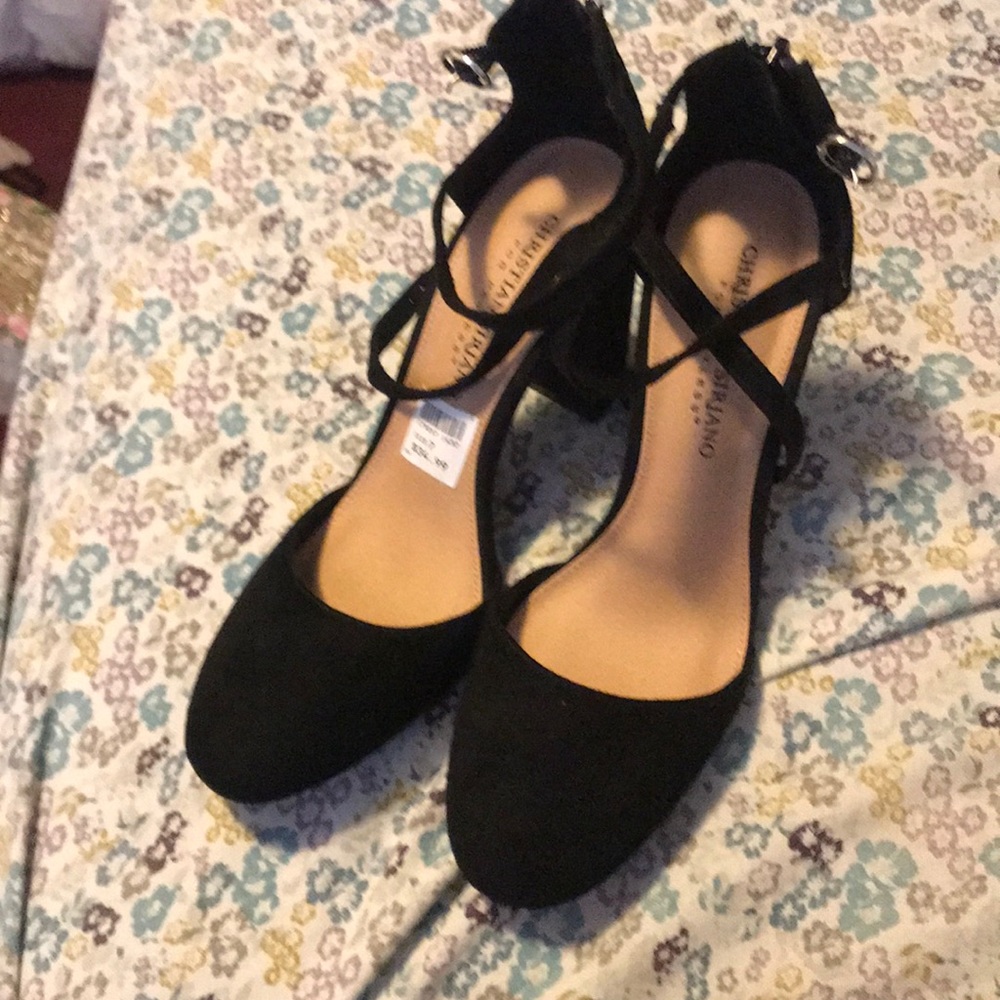 Small black heels